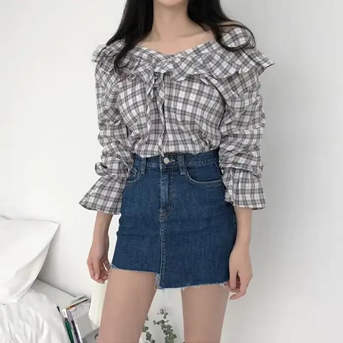 Jupes en jean pour femmes