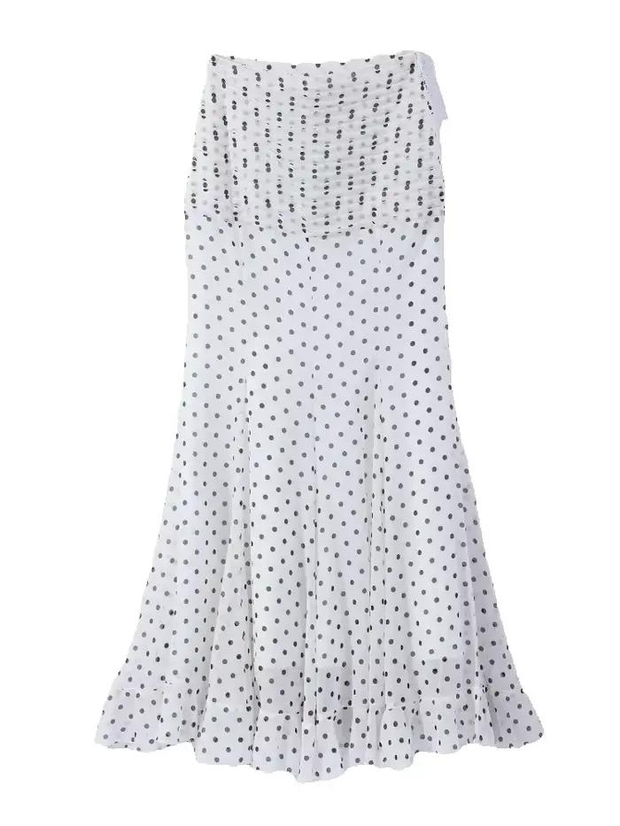 Jupes sirène pour femmes à pois