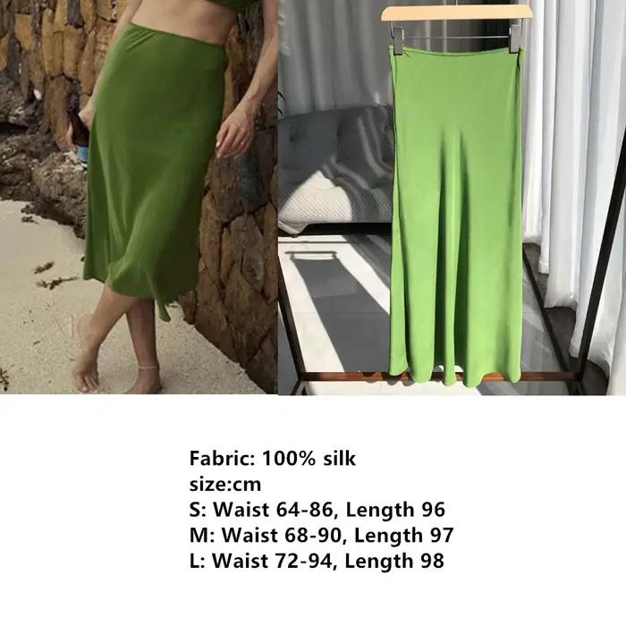 Jupe courte ou mi-longue pour femmes, taille haute, élégante, pour les vacances, polyvalente