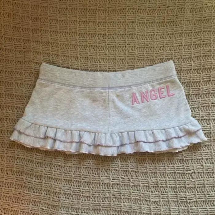 Jupe KOSAHIKI Y2K Harajuku Grunge Mini Brodée Avec Volants Pour Filles Occasions Spéciales