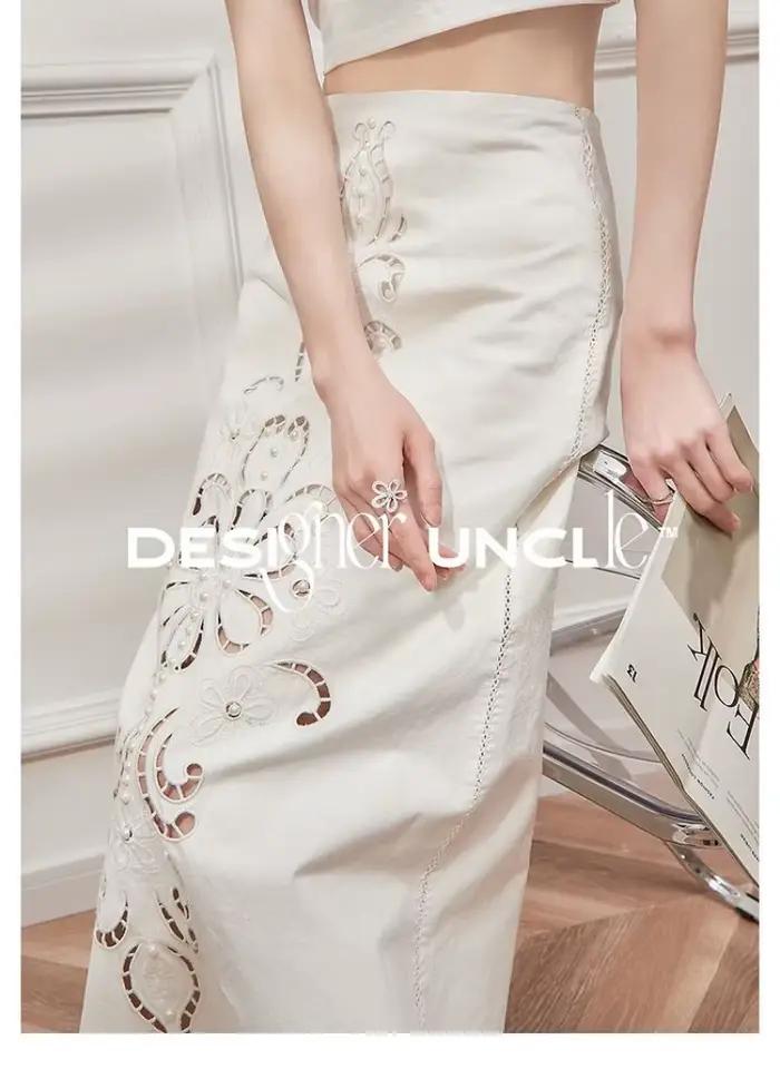 Nouvelle jupe longue d'été pour femme