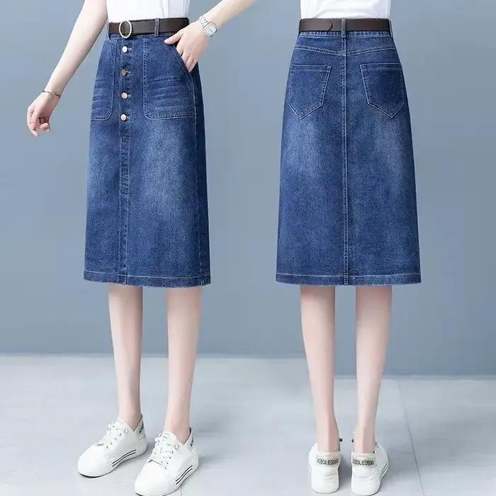 Jupes en jean pour femmes
