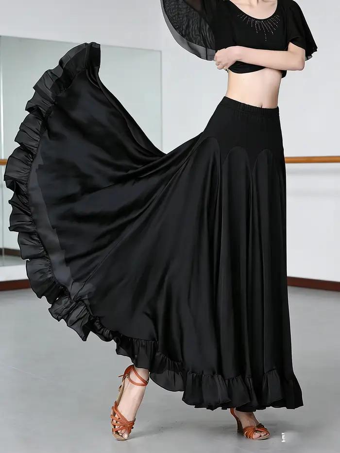 Jupe de danse de salon élégante pour femmes