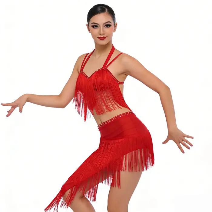 Costume de danse latine et de tango pour femmes