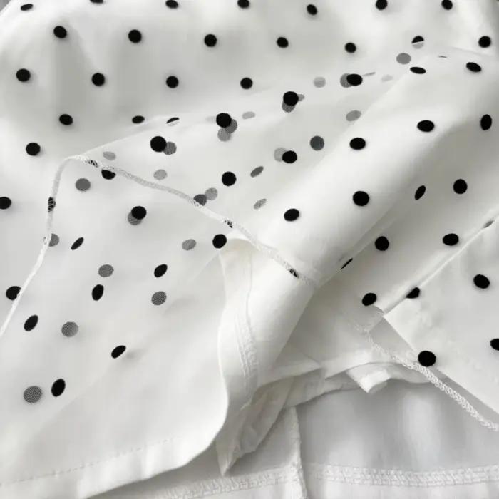 Jupe Vintage à pois pour femmes