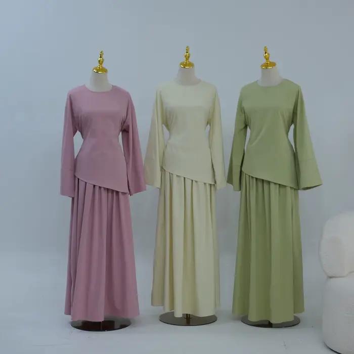 Ensemble 2 Pièces Haut et Jupe pour Femme