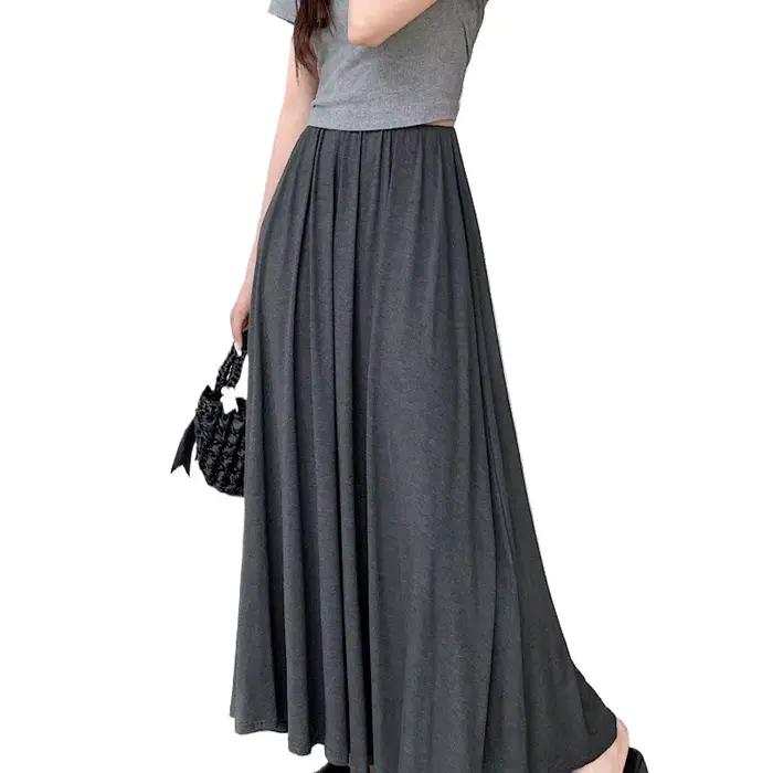 Nouvelle jupe évasée A-line pour femme