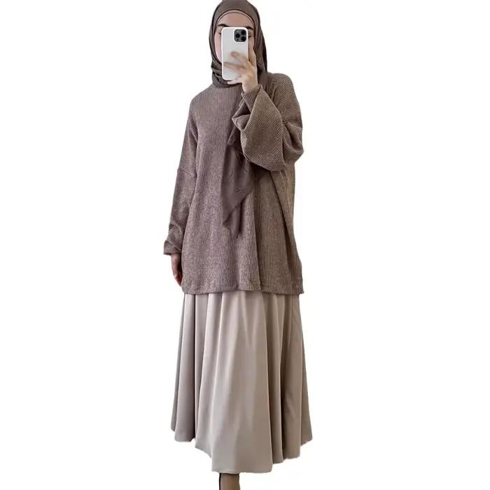 Ensemble jupe et haut pour femme musulmane