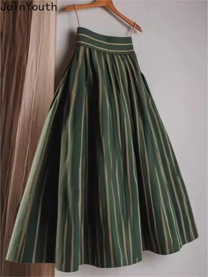 Jupe taille haute pour femmes 2025 Faldas Mujer De Moda Vintage coréen