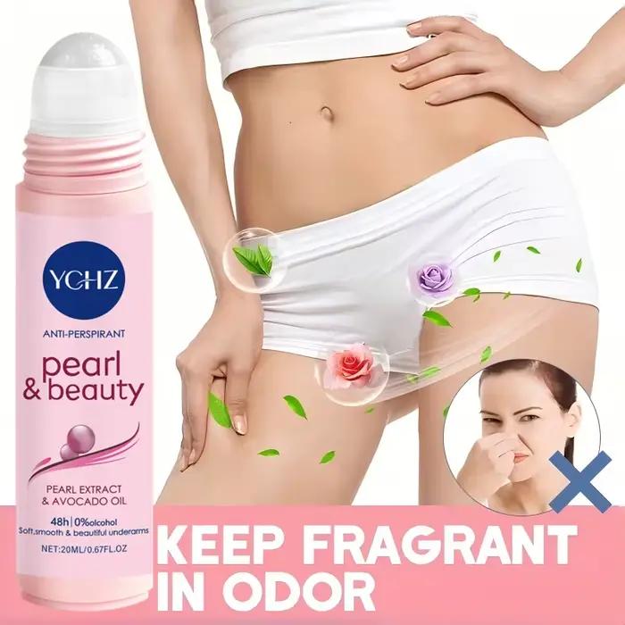 Déodorant Roll-On Parfumé pour Femme - Parfum Longue Durée, Doux pour la Peau, Garde le Corps Frais et Confiant Toute la Journée, Nettoie et Purifie la Peau - Conçu Spécialement pour la Peau des Femme