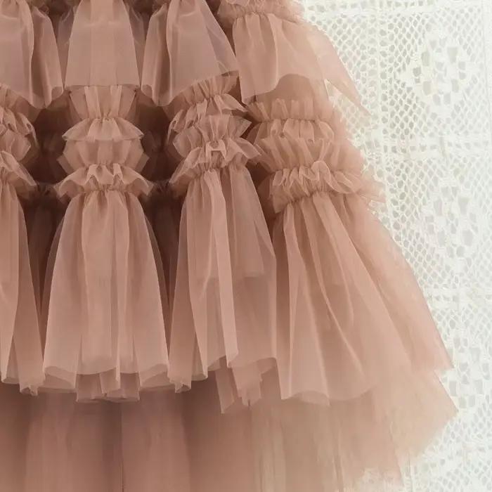 Jupes longues de princesse à la mode pour filles