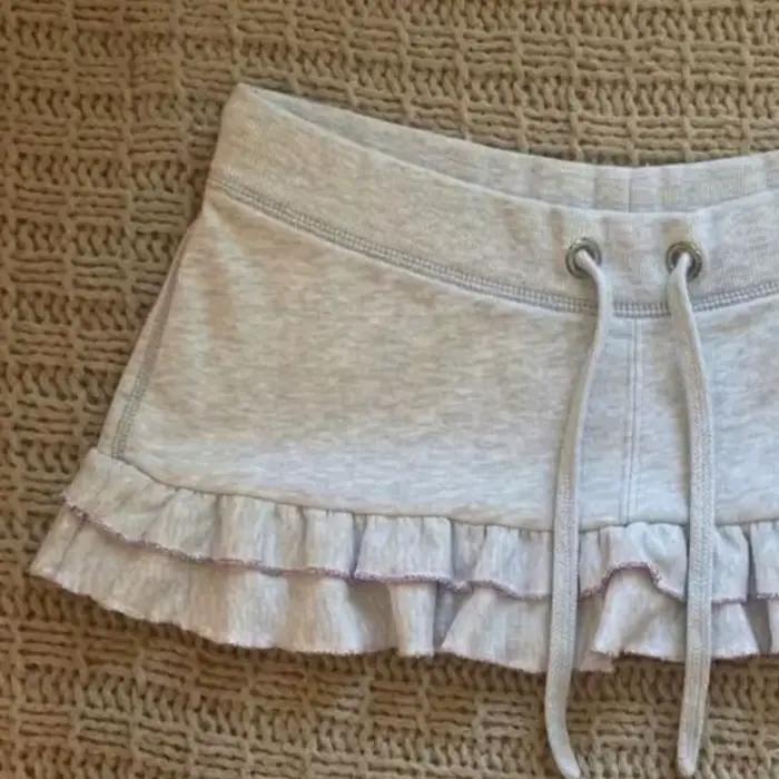 Mini-jupe Kimutomo style vintage avec volants patchwork sexy mode Y2k esthétique Harajuku grunge gothique pour femmes occasions spéciales