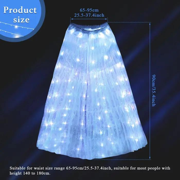 Jupe lumineuse pour femmes