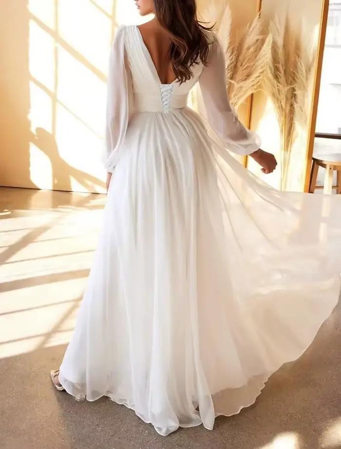 Robes De mariée simples pour mariée