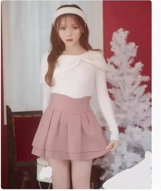 Mini-jupes de style japonais pour femmes