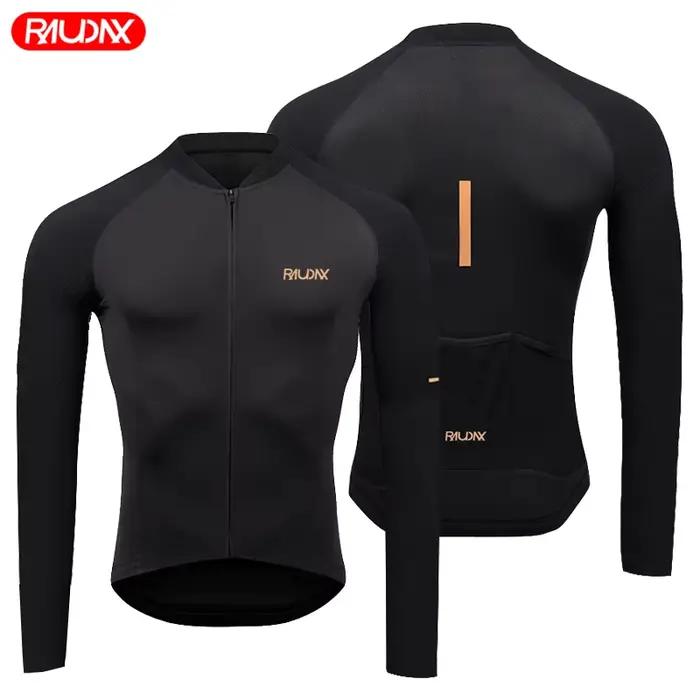 Maillot de cyclisme à manches longues pour homme 2026 – Haut de course de qualité supérieure, respirant, pour VTT et vélo, idéal pour l'été