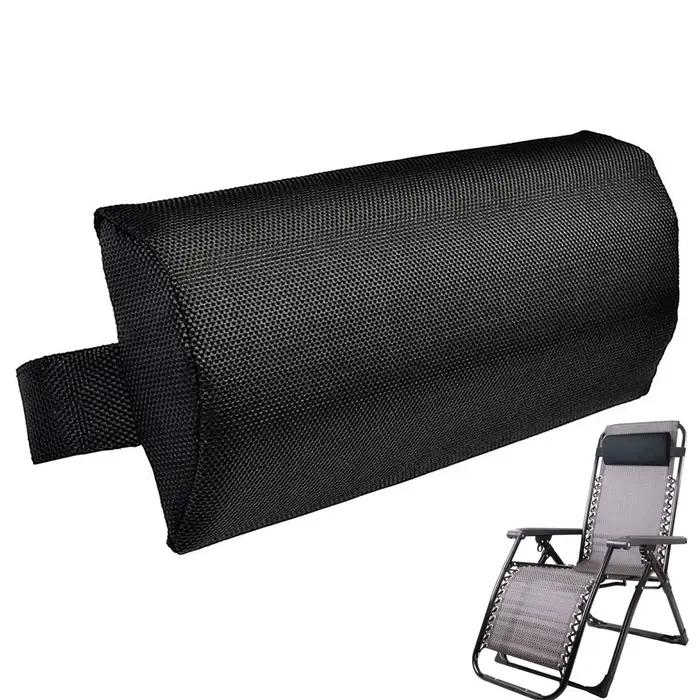 Coussin de jardin pour chaise longue, oreiller cervical, appui-tête pour fauteuil inclinable, coussin de chaise de plage, coussin de repos pour terrasse de camping, coussin de pause déjeuner