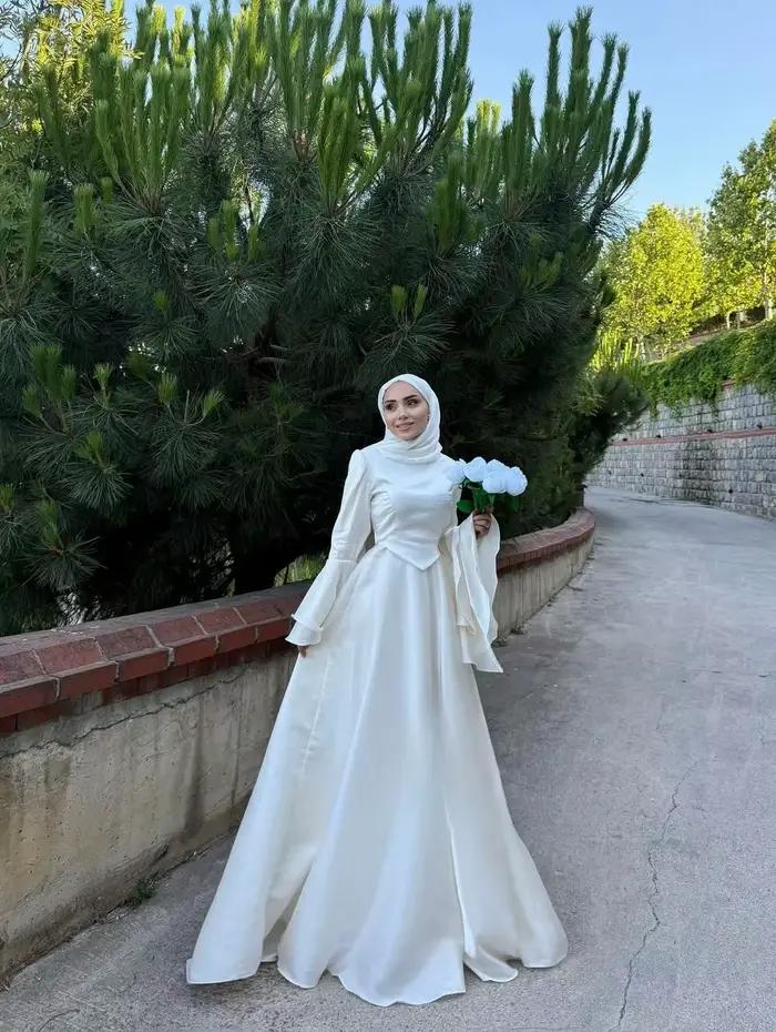 Robes de mariée musulmanes longues, robes de bal de gala personnalisées, robes de soirée 2026 pour femme, robes de cocktail