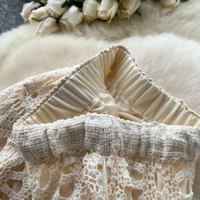 Jupe longue en coton fleuri pour femme
