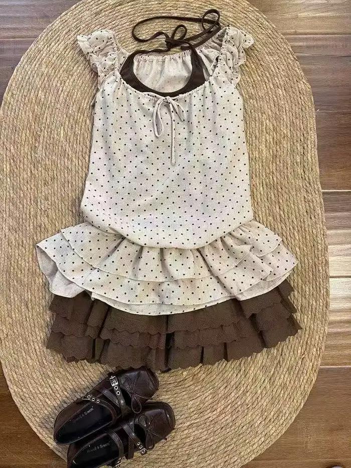 Robe jupe gothique Lolita pour femme