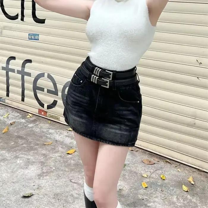 Mini jupe en Jean pour femmes