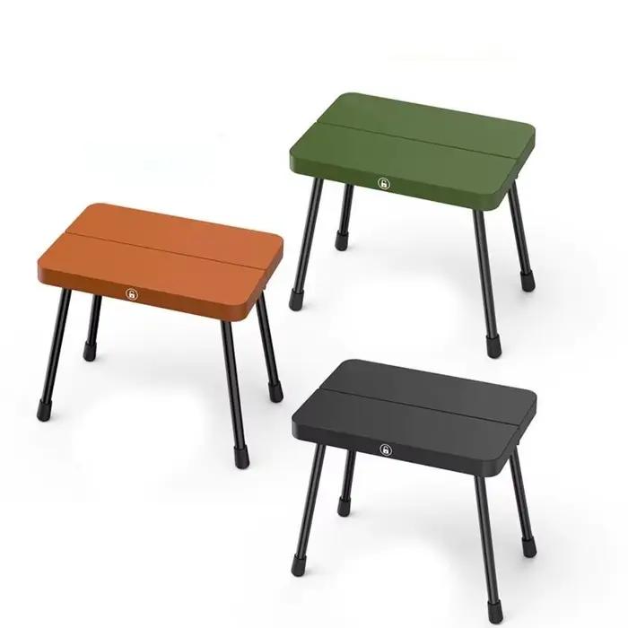 Chaise pliante en alliage d'aluminium, petit banc robuste et résistant à l'usure, tabouret pliable Compact et solide, pour le jardinage en plein air