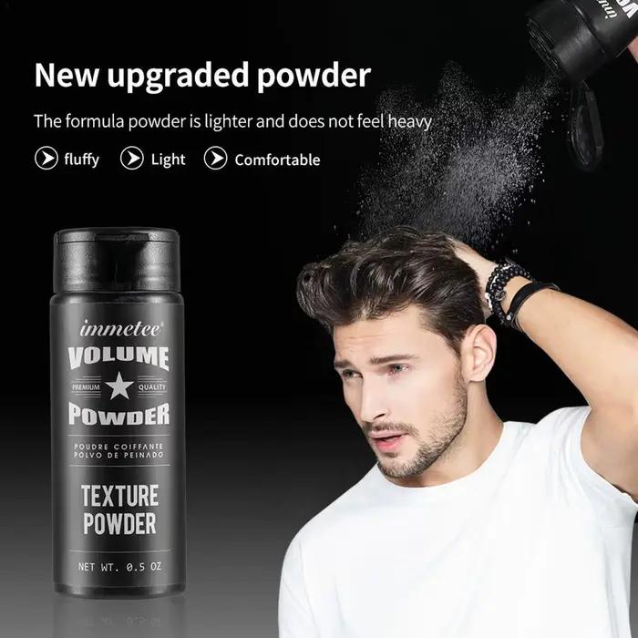 Poudre volumisante pour cheveux, texturisant longue durée pour capturer les coiffures et améliorer le traitement des cheveux, 5/1 pièces