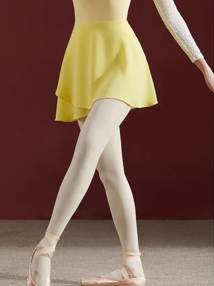 Jupe de Ballet Courte en Mousseline de Soie pour Femme Adulte