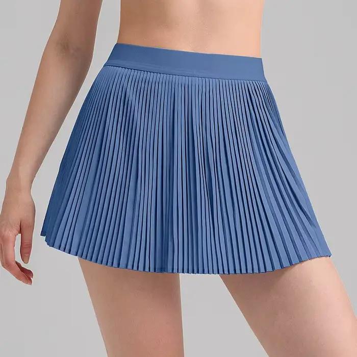 Jupe de Tennis taille haute pour femmes