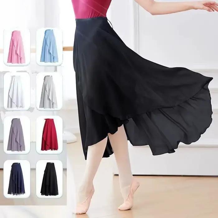 Jupe de danse Tutu de Ballet en mousseline de soie