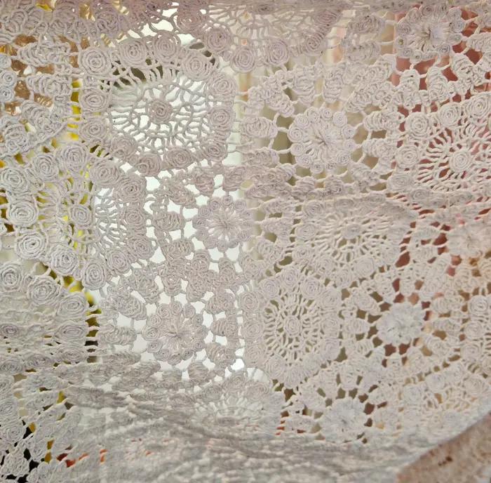 Jupe en coton de forme carrée pour femme