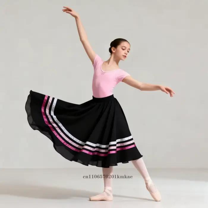 Jupes de danse flamenco traditionnelles espagnoles pour filles