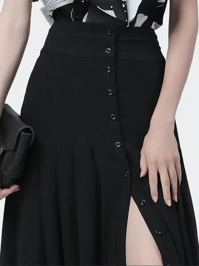 Jupe mi-longue élégante pour femmes