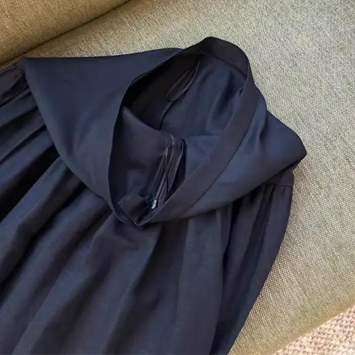 Jupe trapèze taille haute
