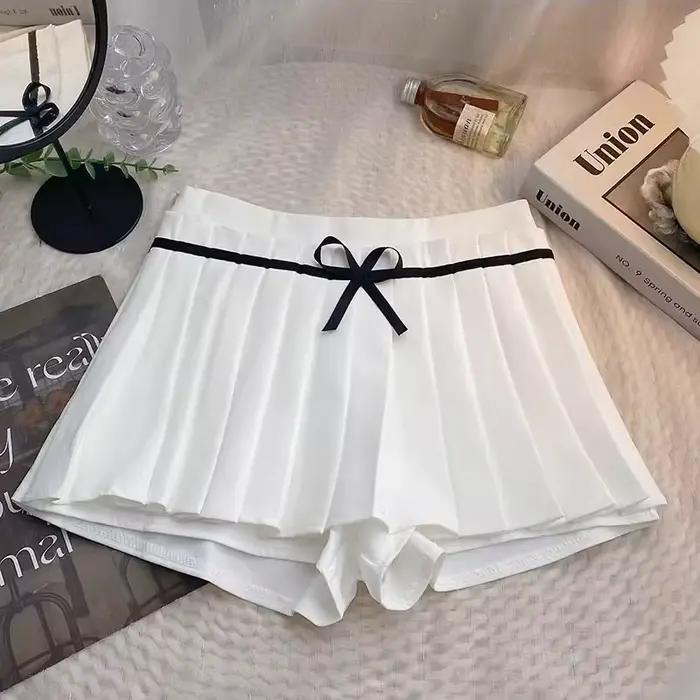 Mini jupes plissées pour femmes