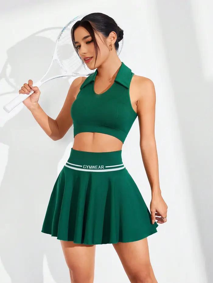 Jupe plissée taille haute