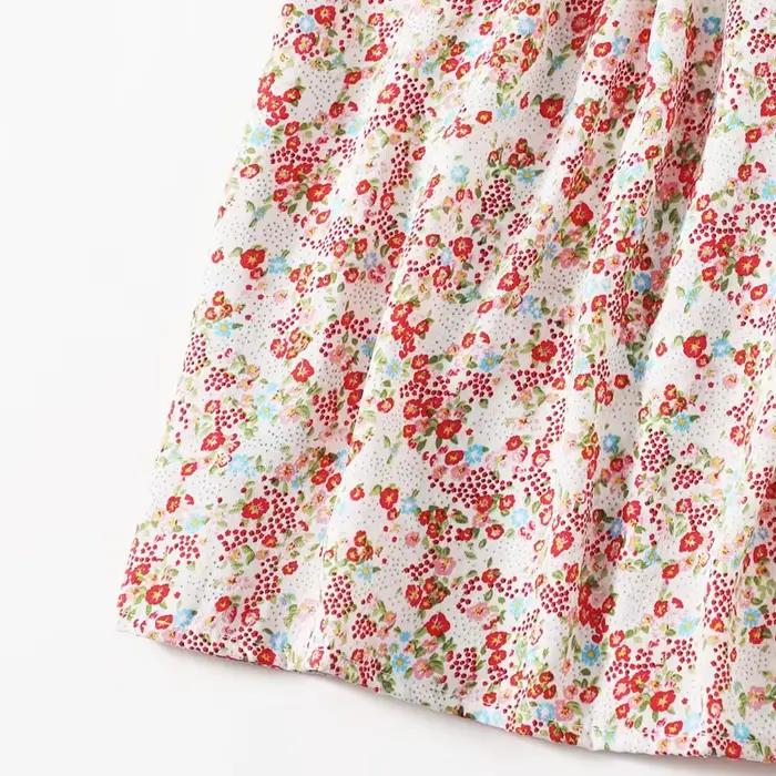 Jupe trapèze décontractée en mousseline de soie, grande taille, imprimé Floral, pour femmes, taille haute élastique, élégante, style Boho, bas grande taille 7XL 8XL, été