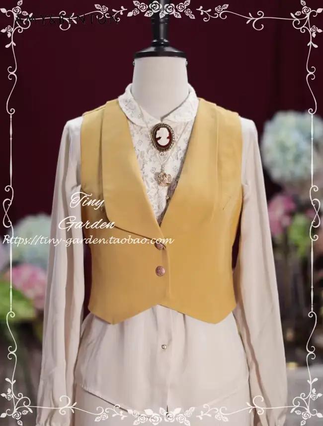 Ensemble jupe Lolita rétro britannique élégant