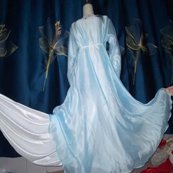 Robe longue en Satin pour femmes