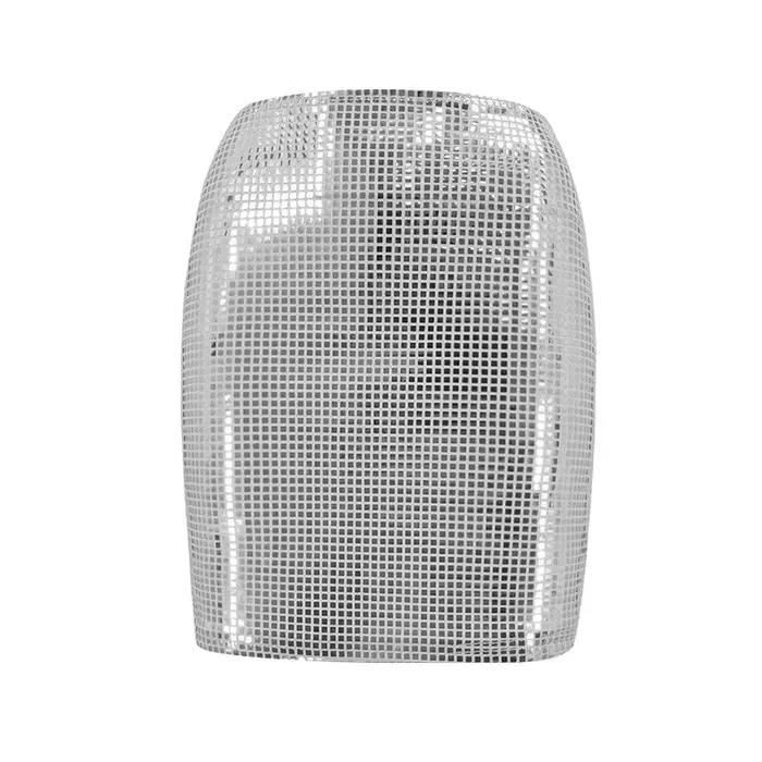 Jupe crayon scintillante à paillettes pour femmes