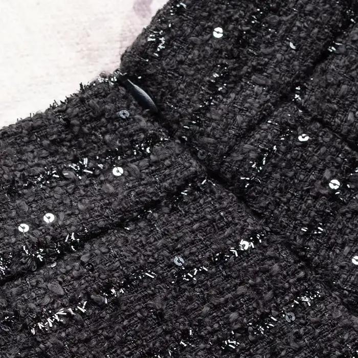 Jupe courte trapèze pour femme