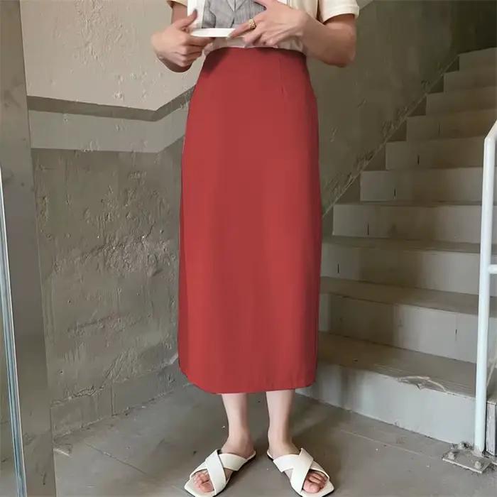 Jupe de costume professionnelle pour femme