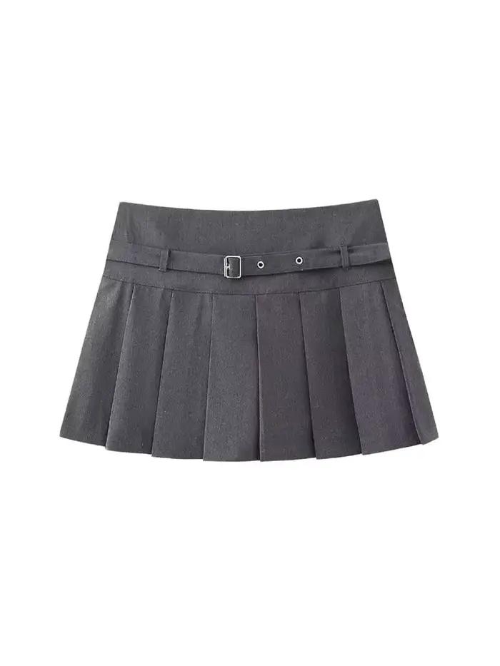 Jupes courtes plissées pour femmes