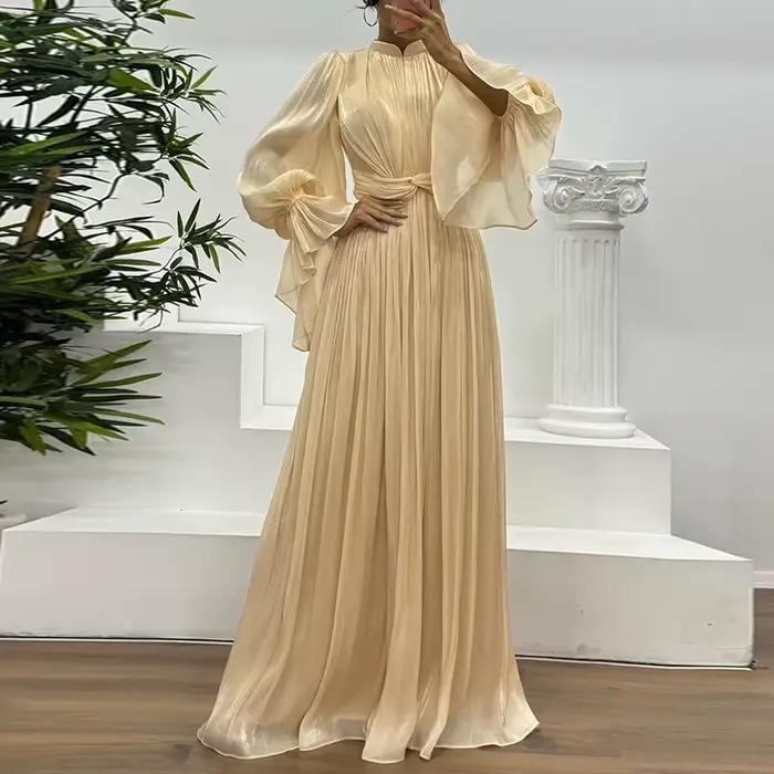 Robe de soirée en soie pour femmes