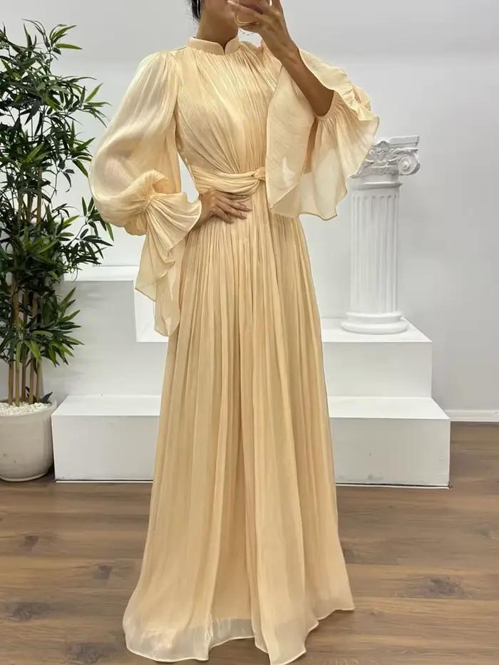 Robe de soirée en soie pour femmes