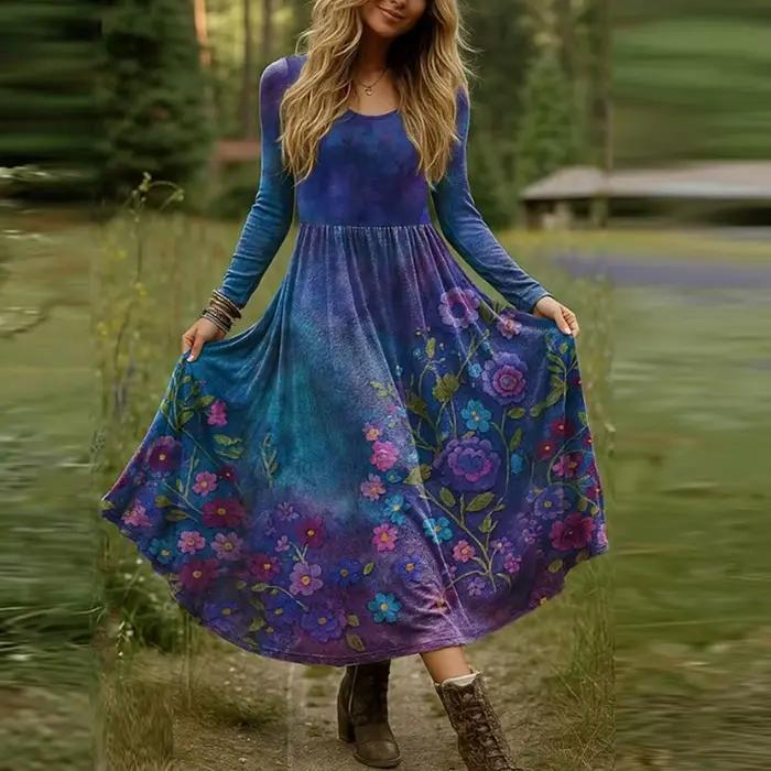 Robe longue style Boho