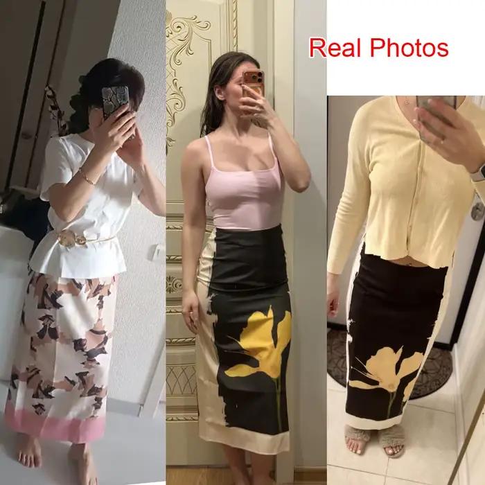 Nouvelle jupe imprimée pour femme