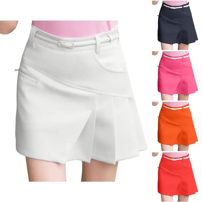 Jupe de tennis taille haute pour femme