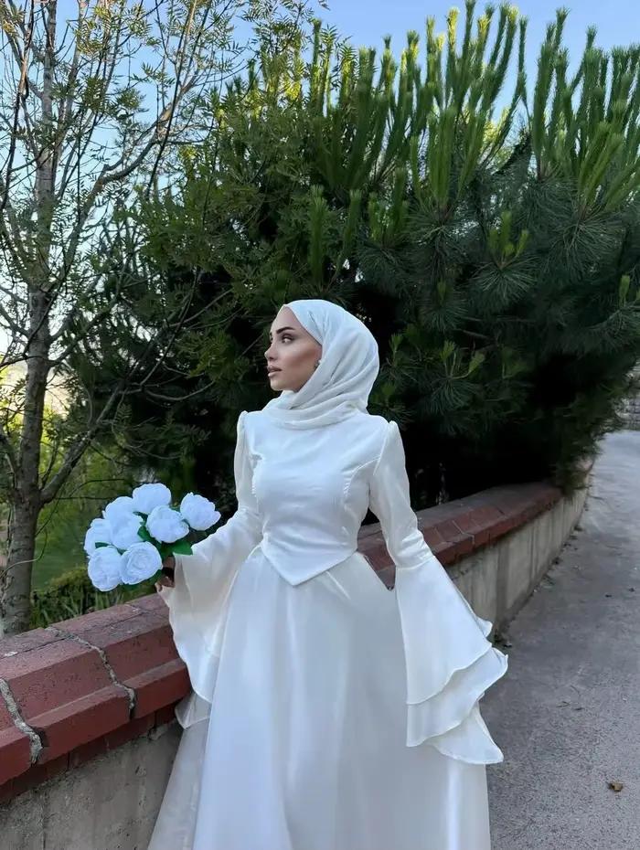 Robes de mariée musulmanes longues, robes de bal de gala personnalisées, robes de soirée 2026 pour femme, robes de cocktail