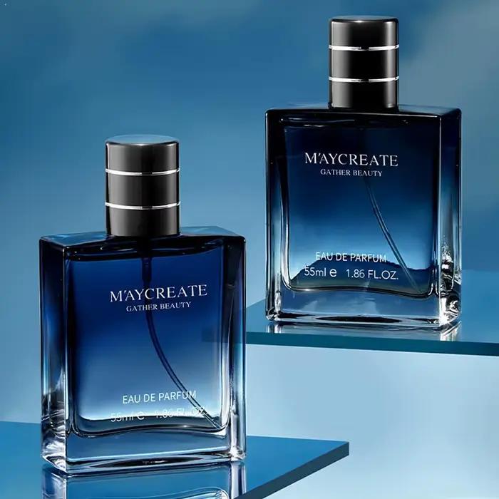 Eau de Cologne pour homme 55 ml, spray Gu Long, parfum boisé longue durée, charme frais, parfum léger, parfum floral